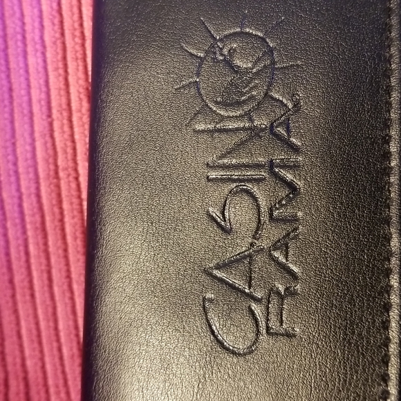 Danier Black Leather Wallet Casino Rama Logo - Picture 9 of 10